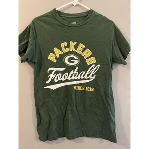 Green Bay Packers Football "Since 1919" Mens Tshirt NFL Team Apparel Size S